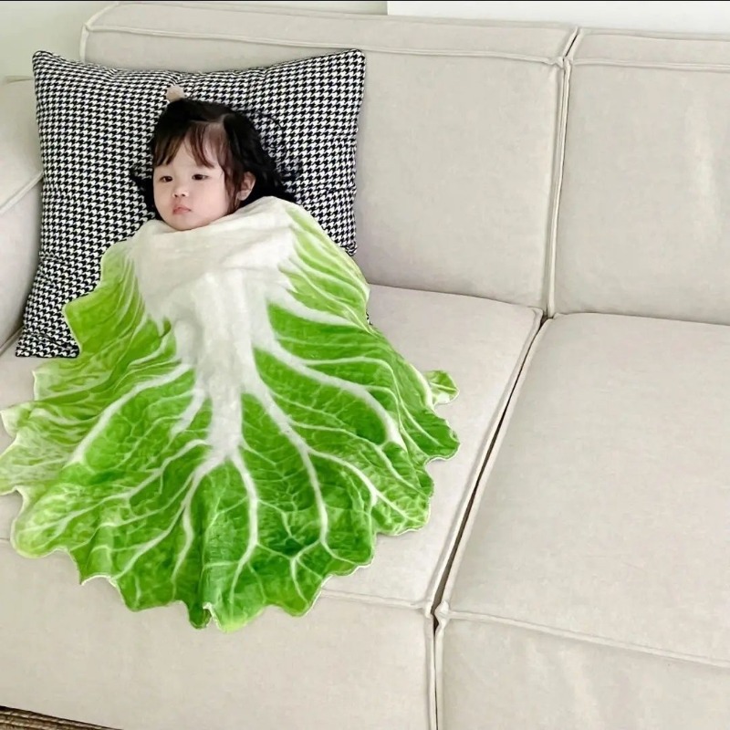 kooldeken, Chinese kool, leuke informele woonkamer, decoraties, creatieve schattige babydekbedden, kindercadeaus