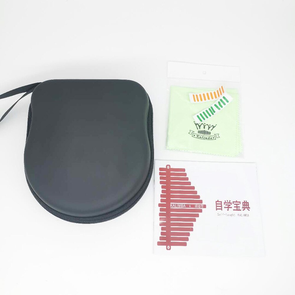 Mini Kalimba 17 Keys Thumb Piano Great Sound Finger Keyboard Musical Instrument