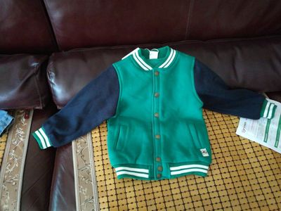 Baby Outerwear Autumn Winter 2-10 12 Years Male Children&#39;S Child Clothing Boys Fleece Thick Warm Long Sleeve Sports Jacket