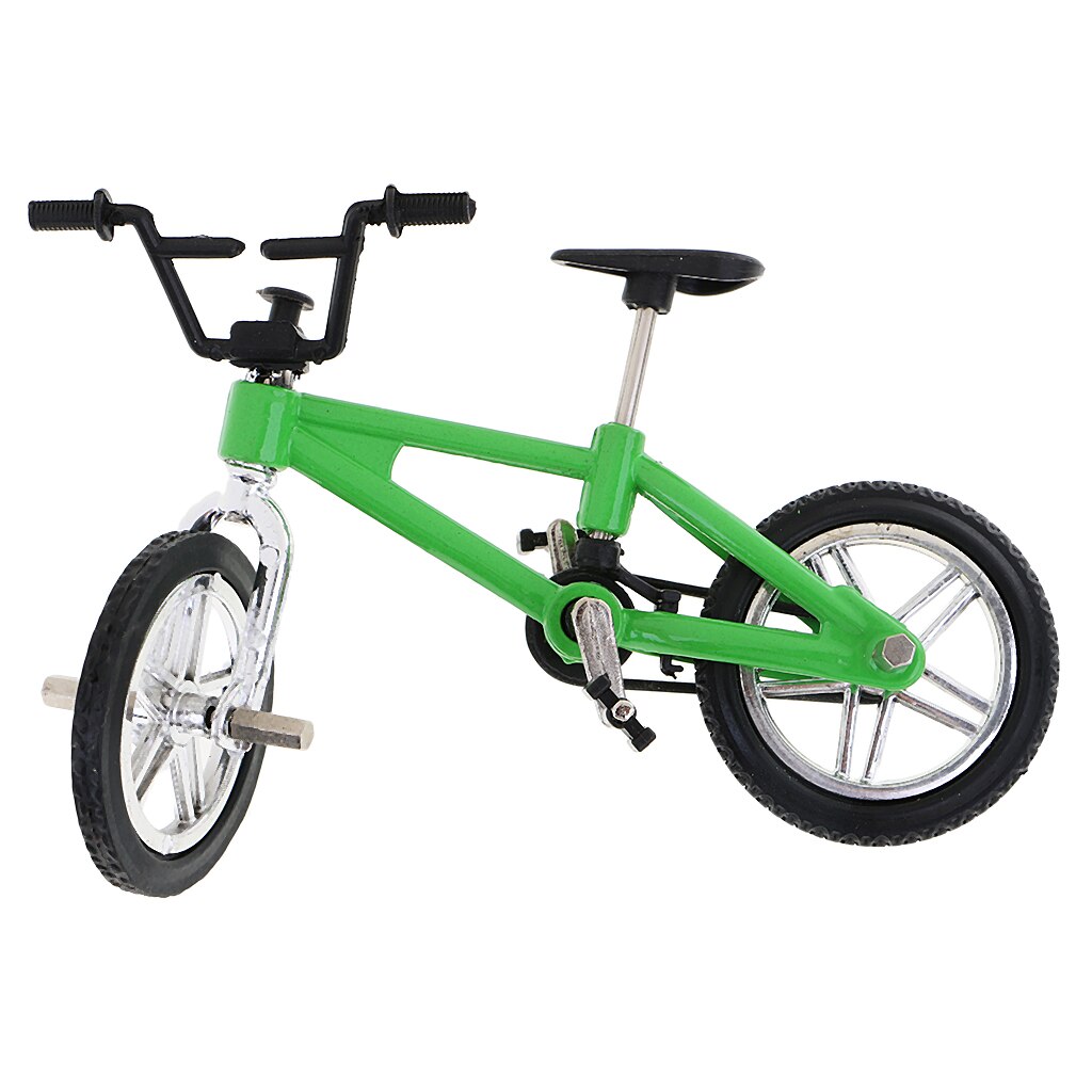 Bicicleta de Montaña de juguete en miniatura para niños, juguete de Metal coleccionable, genial, decoración de mesa de escritorio para el hogar