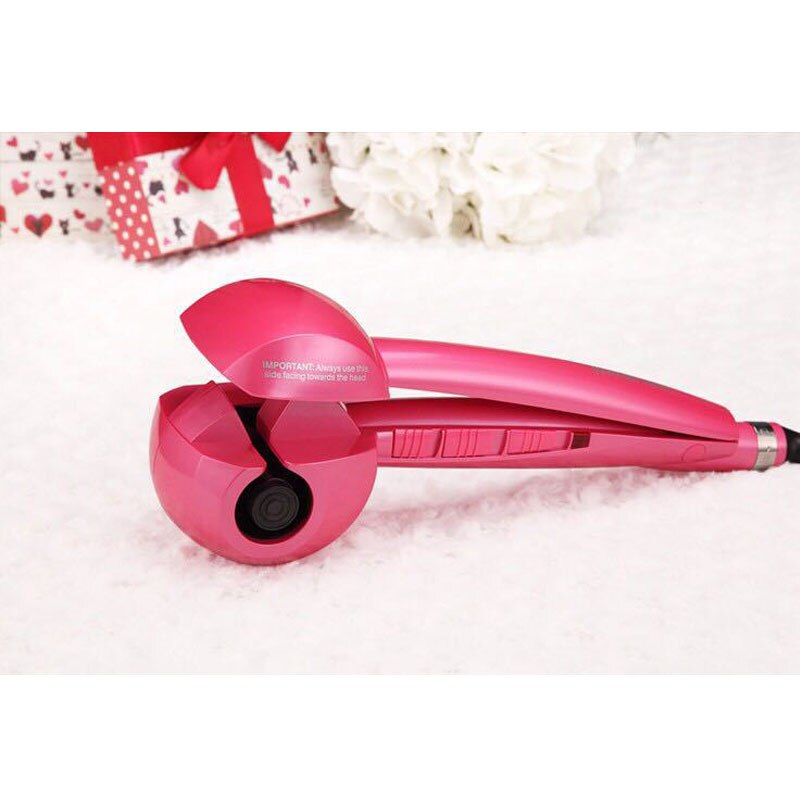 Rizador de pelo automático para mujer, rollo de Caracol eléctrico, artefacto para cabello rizado, herramientas de estilismo de cabello mágico