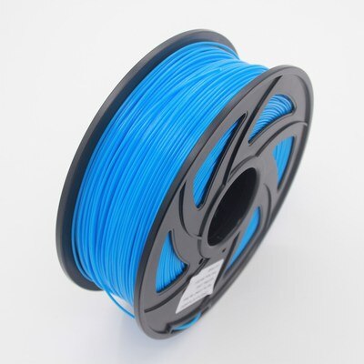Glowing PETG 1.75MM 1kg 3d printer filament: Blue