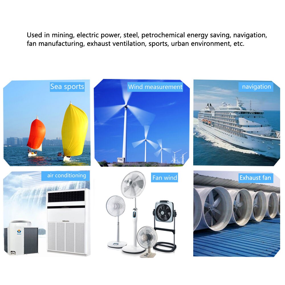 UNI-T UT363 Portable LCD Screen Digital Anemometer Anemometer, Used For Ssailing, Kite, Surfing, Sailing, Fishing, Etc.