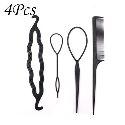 Multi-Stijl Vrouwen Haar Styling Twist Clip Stick Bun Maker Diy Haar Vlechten Gereedschap Haaraccessoires Braider Diy Kapsel