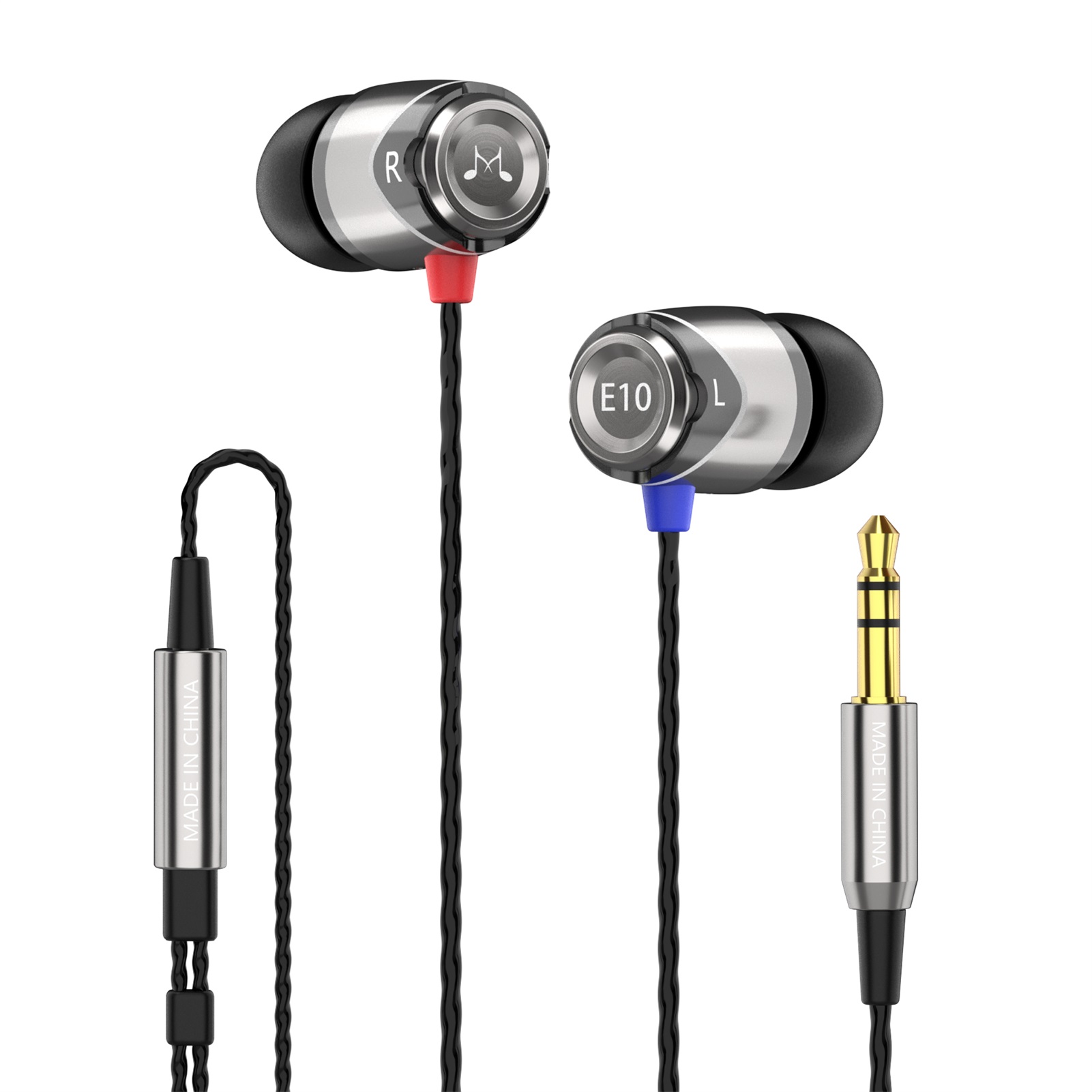 SoundMAGIC-auriculares intrauditivos E10 con cable, estéreo HiFi de graves potentes