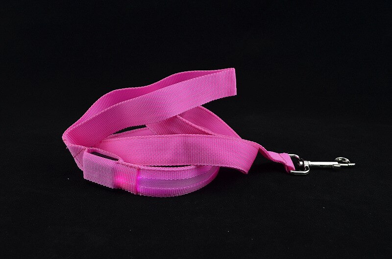 Nylon led-oplichtende hondenriem voor nachtveiligheid, knipperende led-hondenhalsband met lichtgevende verlichting, huisdierbenodigdheden, kattentekening, kleine riem met led-verlichting voor honden.