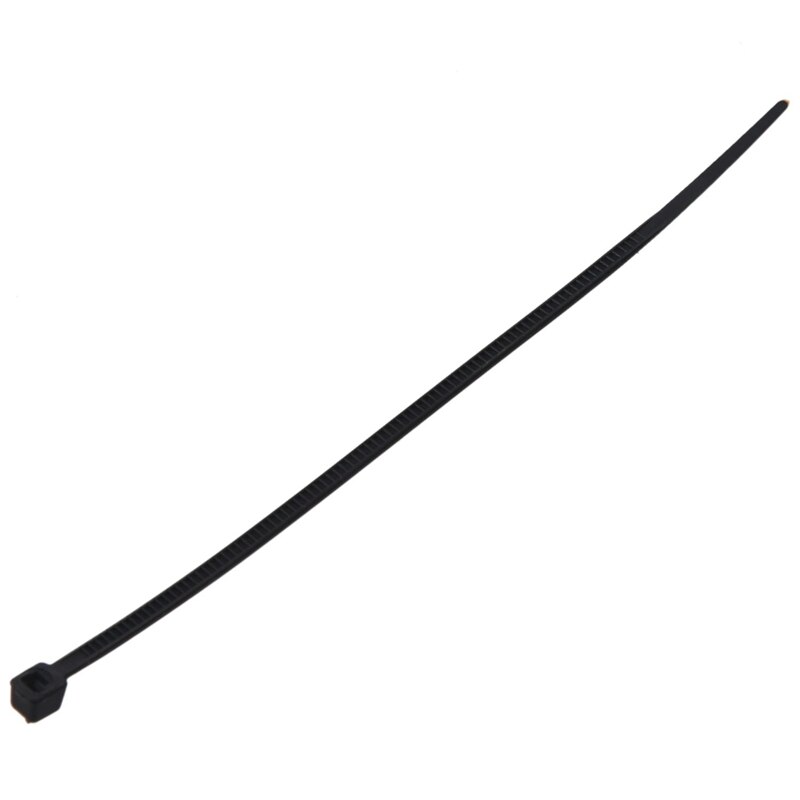 2000Pcs Nylon Fastener Packaging Electrical Cable Tie Black 10cm Long
