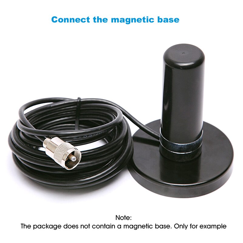 ottavino Cannone UHF VHF doppio gruppo musicale 400-470 Mhz e 136-174 MHZ antenna per auto mobile Radio auto Walkie talkie