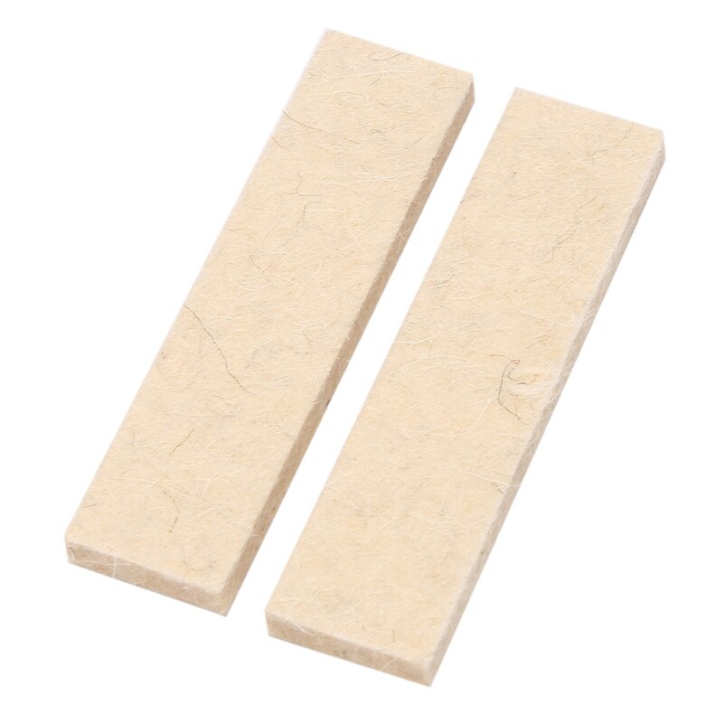 20Pcs Exercise Bike Brake Pads Wool Felt Resistance Drag Pad for Spinning Bike Brake Pads Replacement Part