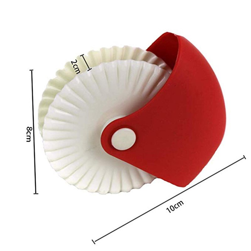Pastry Wheel Decorator Cutter for Pie Crust Pasta Puff Pastry Fondant H99F