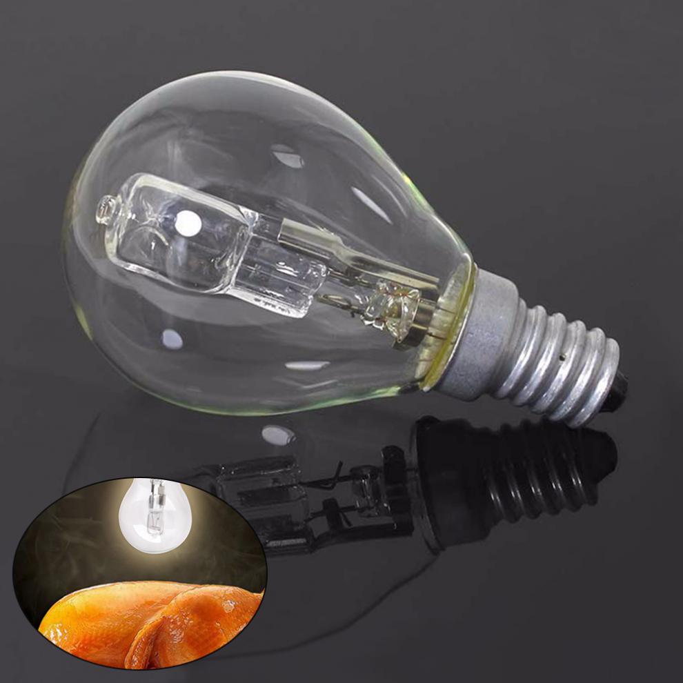 40W Ofenlampe Halogenlampe Hochtemperaturbeständige Glühbirne E14 P45 Schraubenlicht