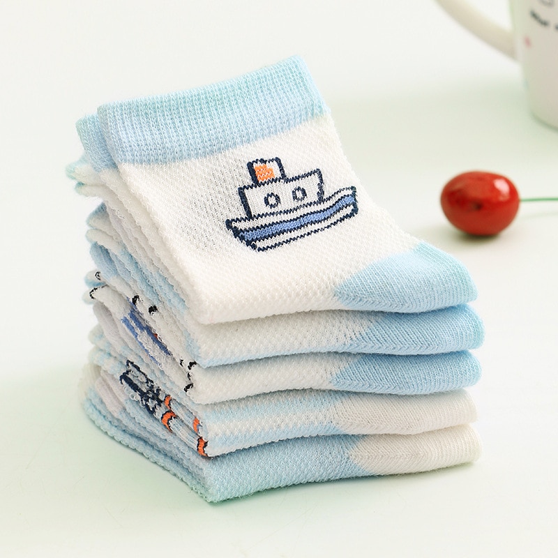 2016 nowa letnia gorąca sprzedaż cienki odcinek skarpety z siatką wysokiej jakości niebieski kotwica skarpetki chłopięce i dziewczęce skarpetki dziecięce