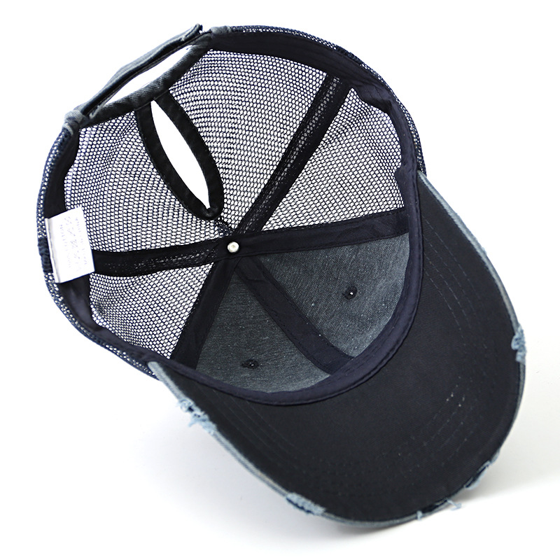 Paardenstaart Baseball Cap Vrouwen Mode Mesh Cap Snapback Zomer Vrouwen Hoed Wassen Hoeden Casual Sport Caps Verstelbare Outdoor
