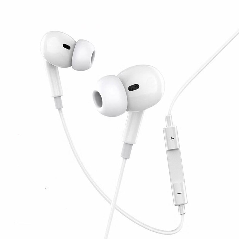 For iPhone 7 earphone Wired 8Pin Lighting earphones with Mic In-ear Handsfree 3.5mm jack Earphones for iPhone 7 8 X XR XS 11