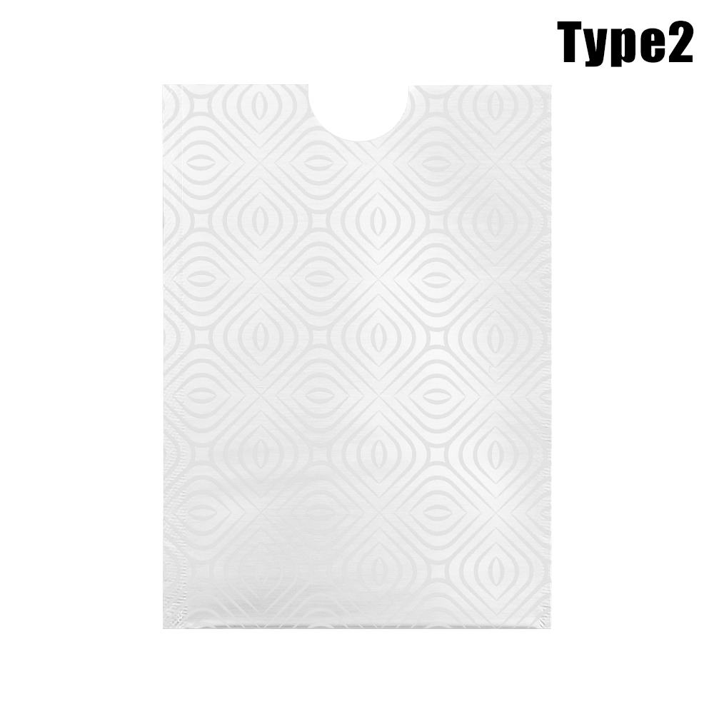 10 stks/partij ID Studenten Bureau Card Case Bescherming Credit Card Houder Anti Rfid Portemonnee Blokkeren Reader Lock Bankkaart houder: Type 2
