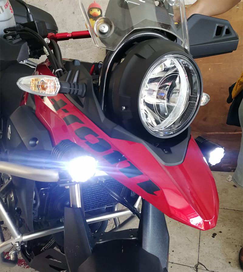 Motorcycle Headlight 9000LM White 6000K Yellow 3000k FOR T6 XML Chips led Fog Spot HeadLamp Spotlight Waterproof Motorbike Bulb