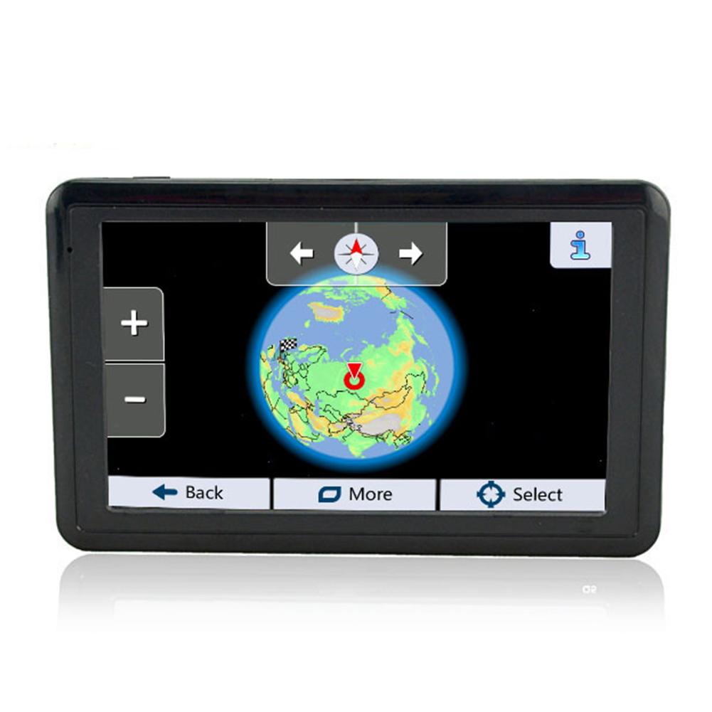 Gps Auto Navigatie Usb Opladen Autolader Handig Fm-zender Navigator 5.0 Inch Tft Touch Screen Gps Apparaat