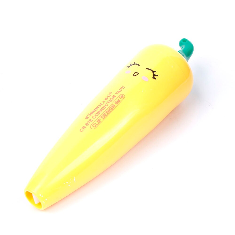 Leuke Cartoon Peper Vorm Correctie Tape Student Briefpapier Kantoor Schoolbenodigdheden Kleur Willekeurige