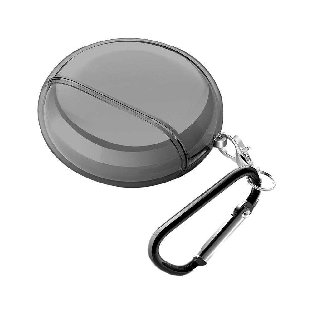 Hoesje voor huawei freebuds 3 oordopjes schokbestendig airbag bumperhoesje doorzichtig haakje voor honor flypods freebuds 2 pro hoesje: B