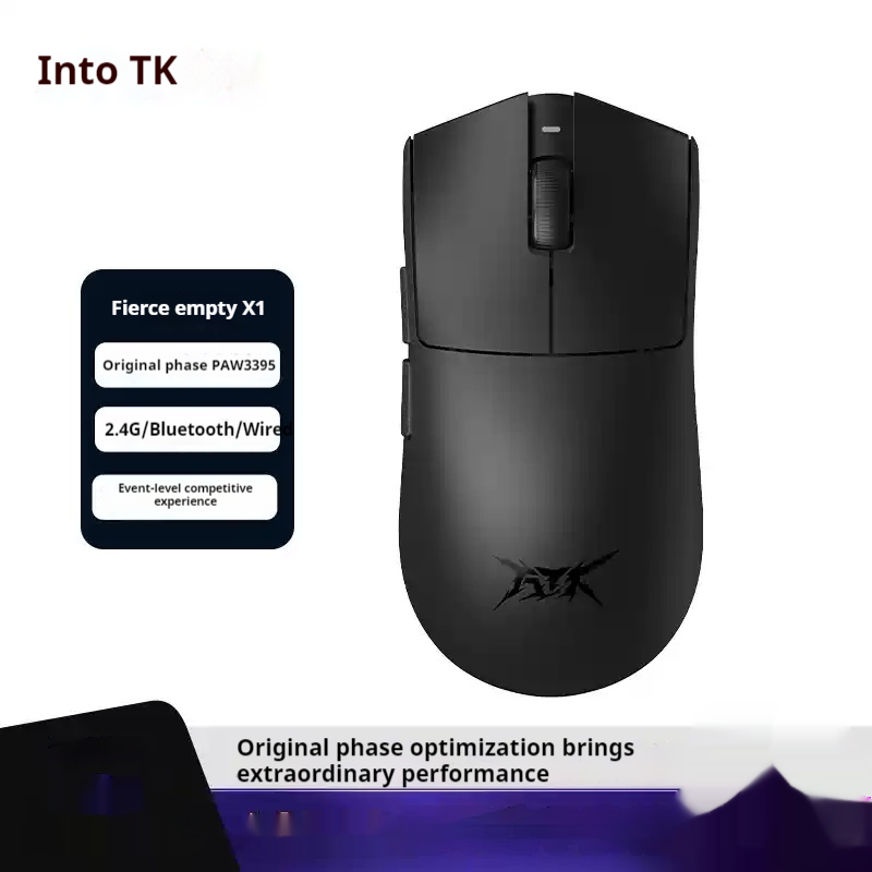 Ratón ATK Blazing Sky X1 Ultimate de modo Dual, inalámbrico, ultraligero, ergonómico, para PC, Esports, portátil, Gaming, accesorios para PC: Gris