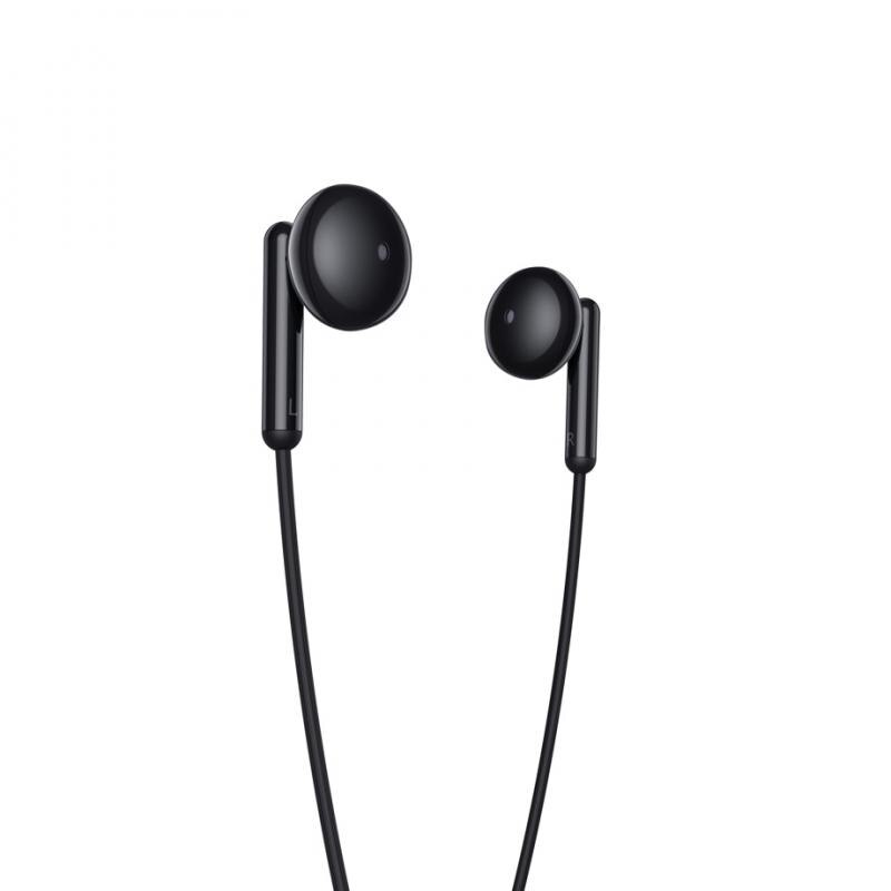 Realme Buds Classic 3.5mm Wired Earphone 14.2mm Large Driver Built-in Microphone Music Call Control Half In-Ear Wired Earphone