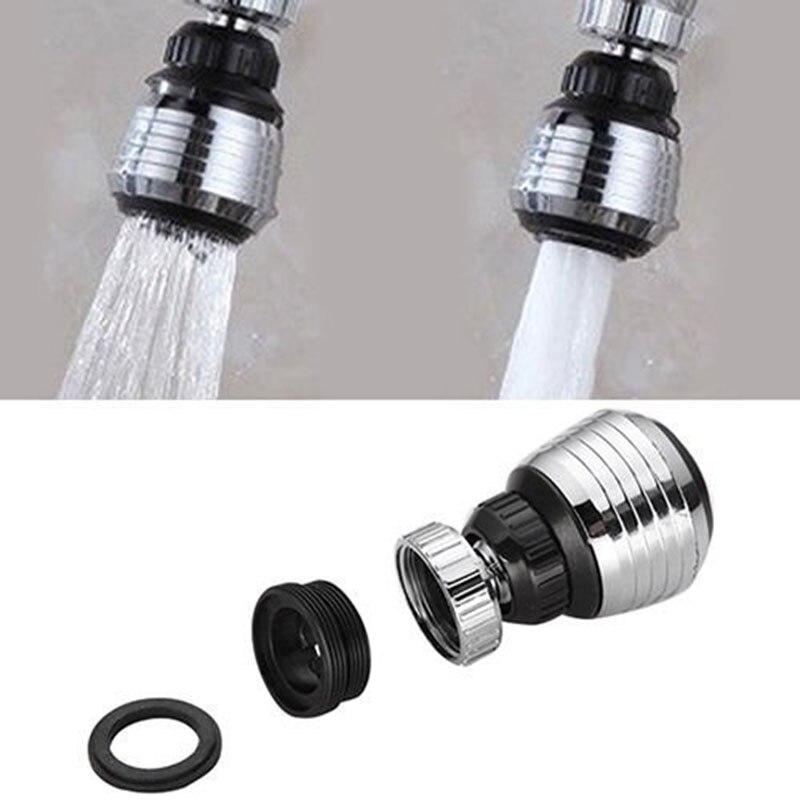 360° Swivel Faucet Nozzle Water Tap Bubbler Diffuser Filter Kitchen Sink Adapter Tap Filter Kitchen Sink Adapter