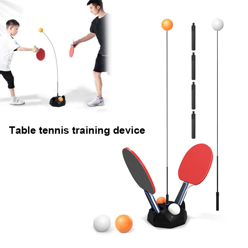 Tafeltennis Trainer Beweegbare Elastische Zachte As Vision Training Verstelbare Hoogte Leisure Decompressie Sport Ping Pong Ballen