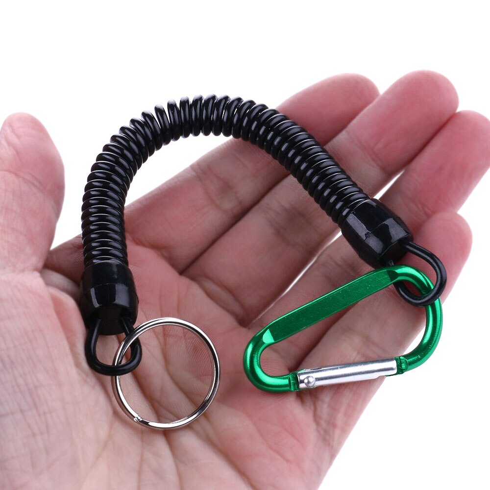 Keenso Duiken Polsband – Verstelbare Hand Lanyard Met D-ring, Roestvrij Staal, Voor Duiken, Zwemmen, Vissen & Onderwaterfotografie