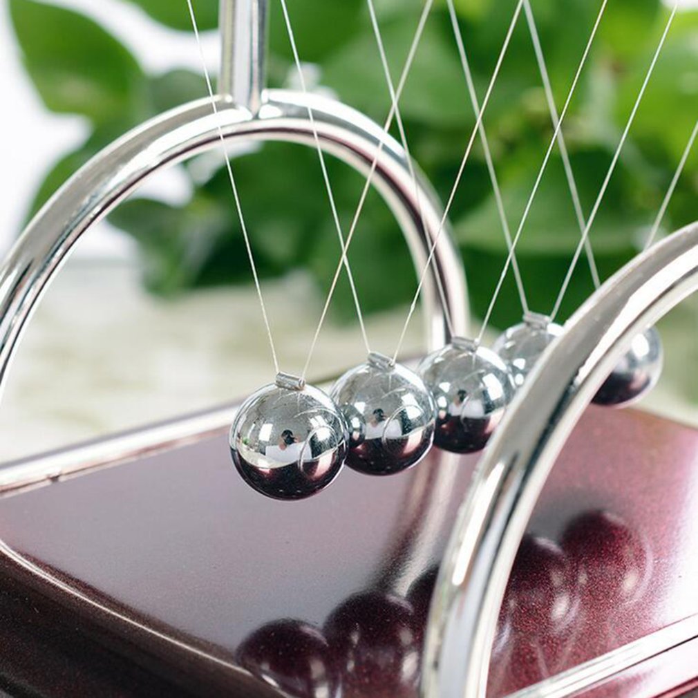 Newton – boule pendule en forme de T créative, boule d'équilibre, pendule physique, décoration de bureau, jouet classique