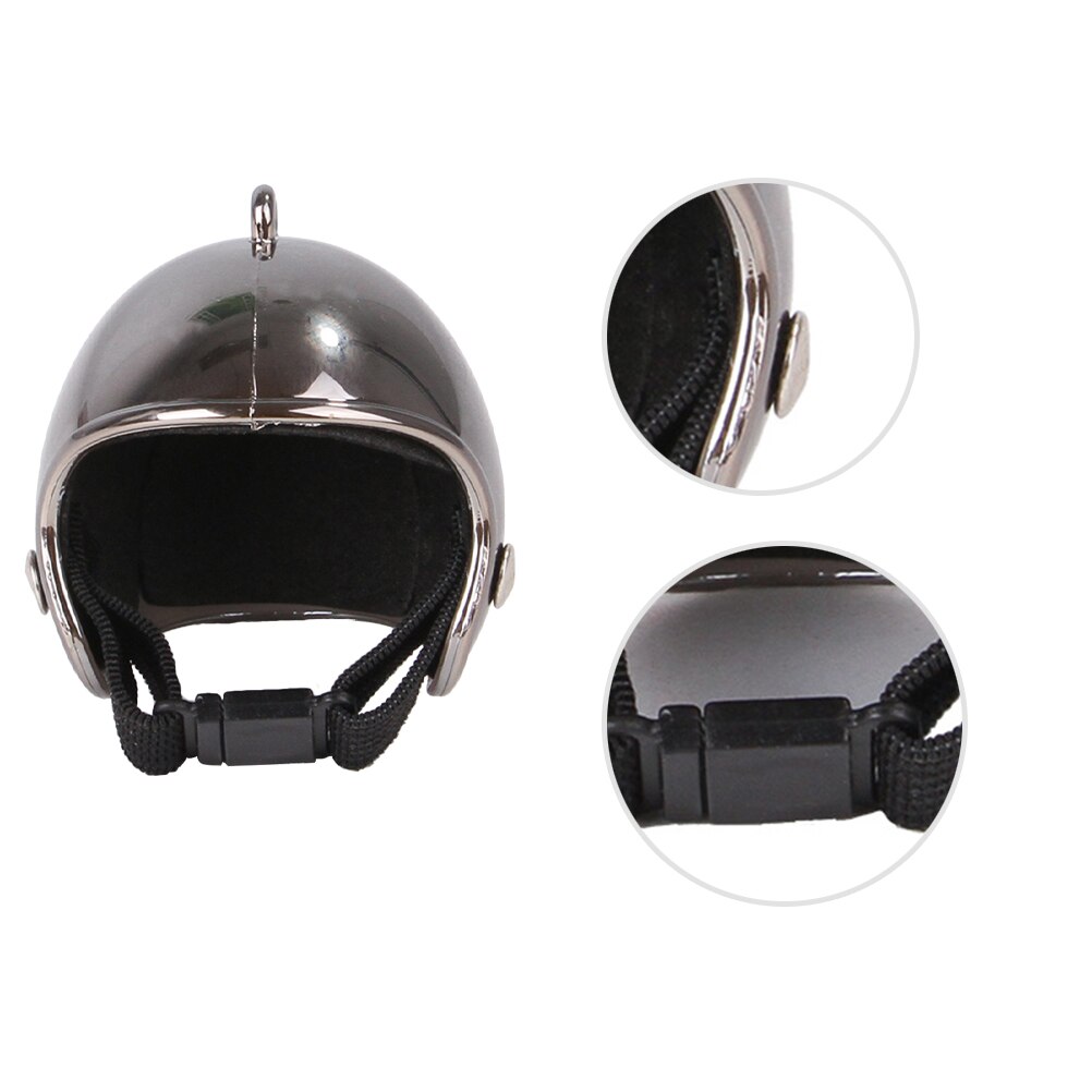 1pc casco per pollo PP accessori divertenti caschi protezione equipaggiamento protettivo per galline per uccelli pulcino per animali domestici