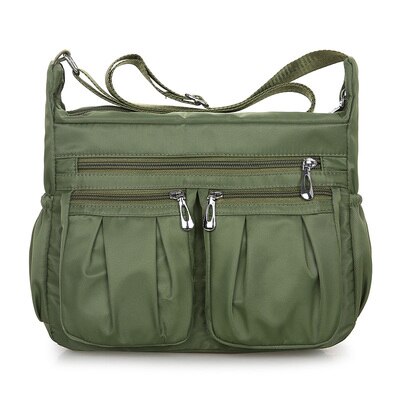 Geestock robust Frauen Umhängetasche Umhängetasche Oxford Wasserdicht Mumie Tasche Große Kapazität Reisetasche: grün