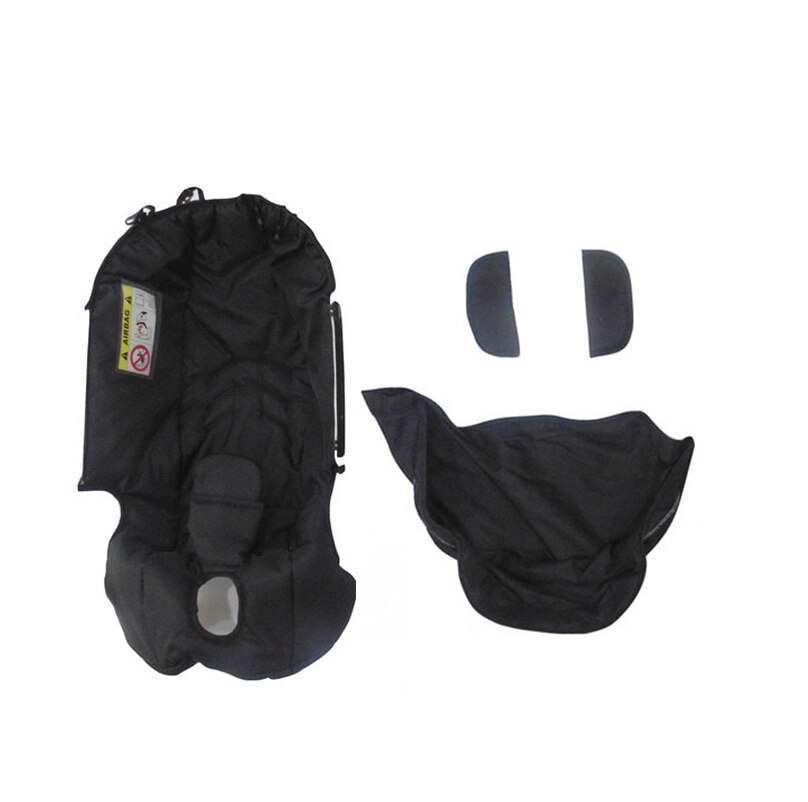 Reemplazo de accesorios para cochecito de Doona, mosquitera, cubierta de lluvia, bolso de viaje, cubierta de cuero para reposapiés, almohadilla de algodón a prueba de polvo, asientos de coche