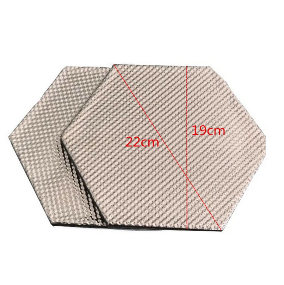 2PCS Loudspeakers Door Panel Resonance Absorption Audio Sound Insulation Wafer EPDM Aluminum foil Thermal Proofing Pad