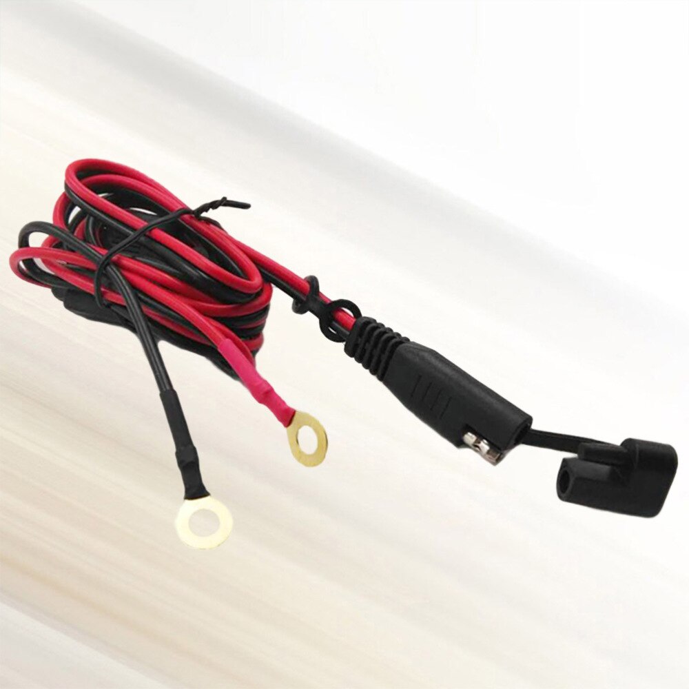 SAE to Round Terminal Charging Cable Motorcycle Circuit Cable Battery Power Line Solar Battery Connect Cable