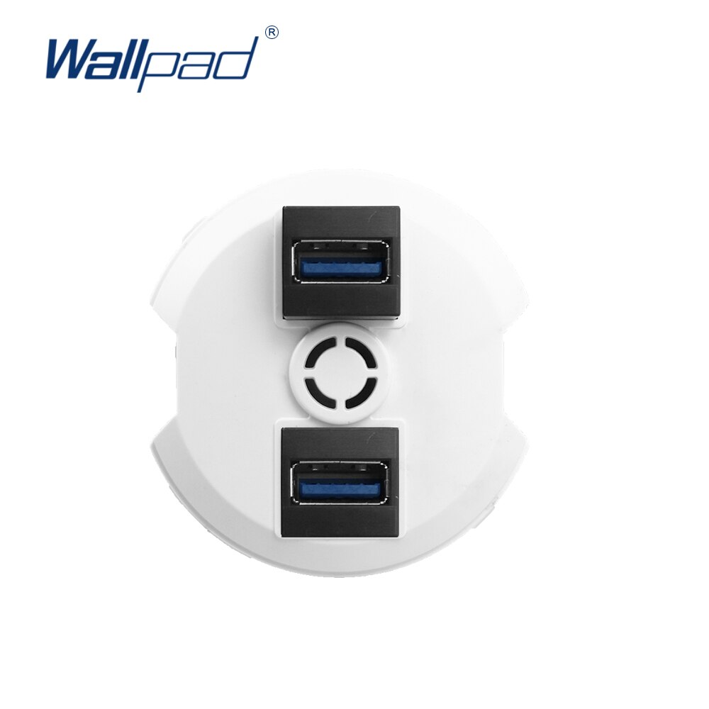 Wallpad 2 USB 3.0 Wall Socket Function Key Only For Data Transmission Free Combination