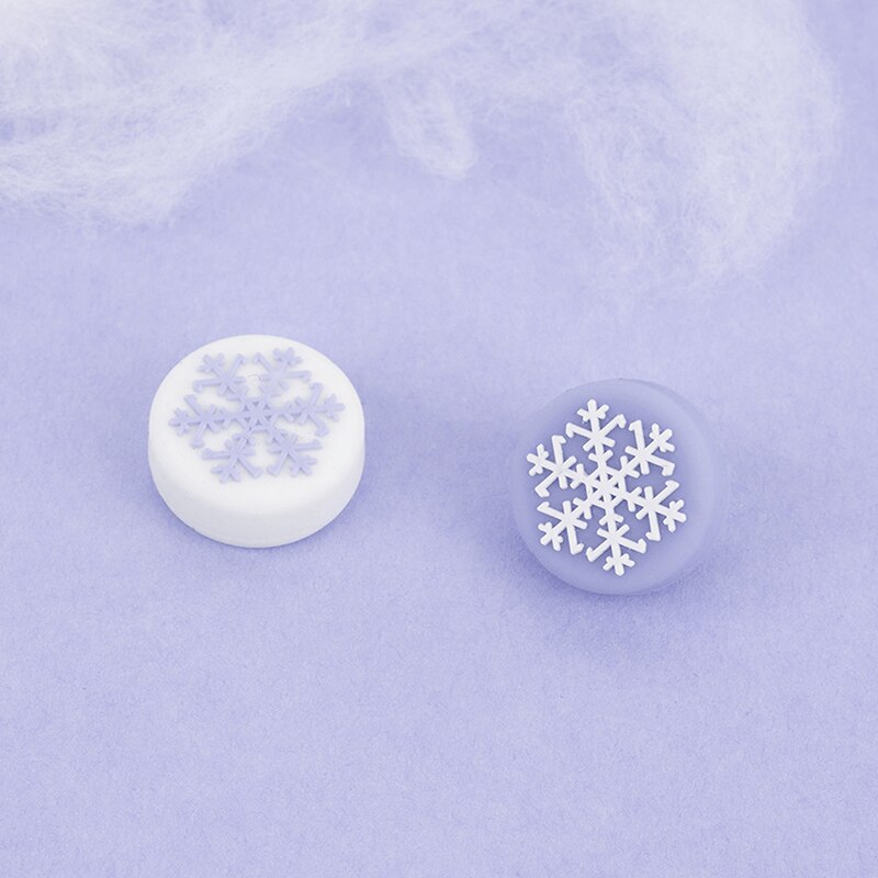GeekShare Snowflake Thumb Grip For Nintendo Switch Rocker Cap Joystick Cover Shell JoyCon Controller Case For Switch Accessories