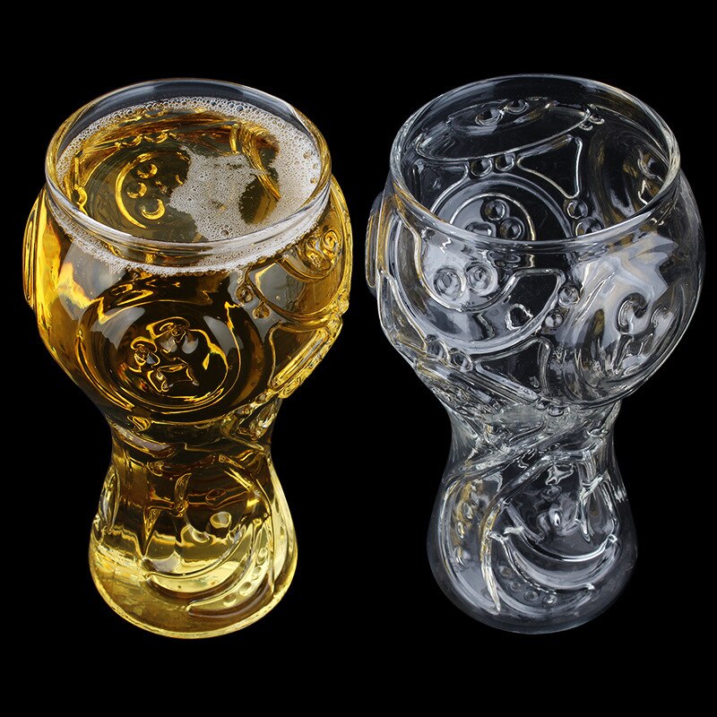 Football Mug Bar Glass 400ml Wine Glasses Whiskey Cup Beer Cup Goblet Juice Cup Football Lover