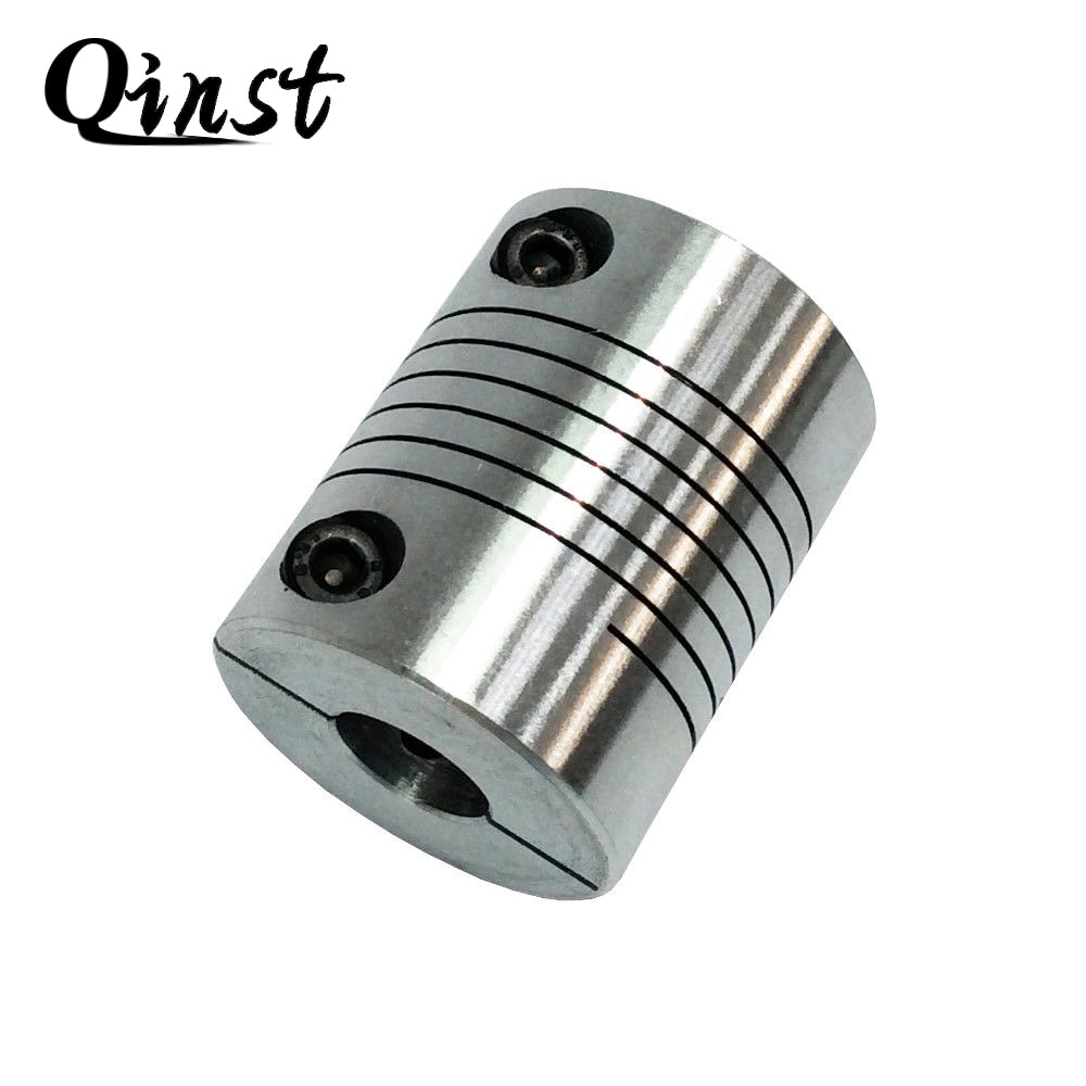 CNC Flexible Coupling Shaft Coupler Motor Connector Shaft Coupling Flexible Coupler for Motors Aluminum Alloy Diameter 20MM/25MM