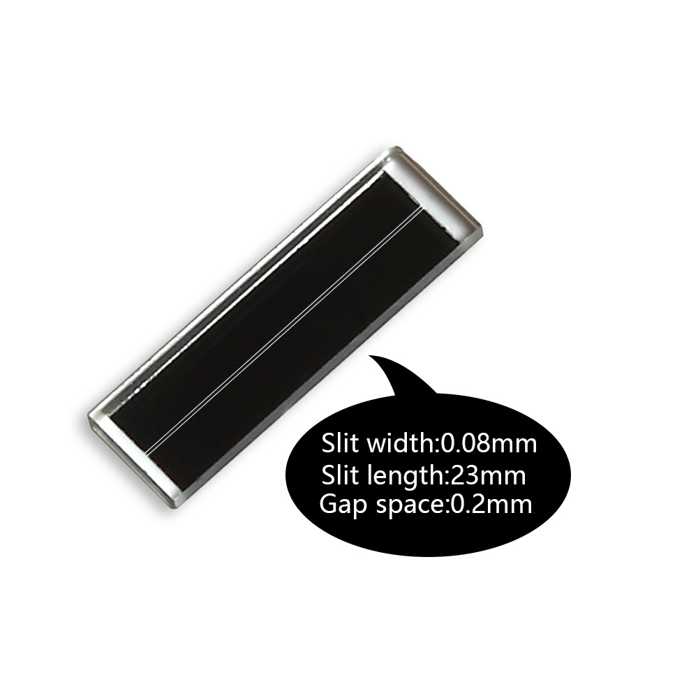 Mirror Double slit diffraction Glass optical instrument physical optics high-precision slit grating Teaching instrument: Mirror Double Slit