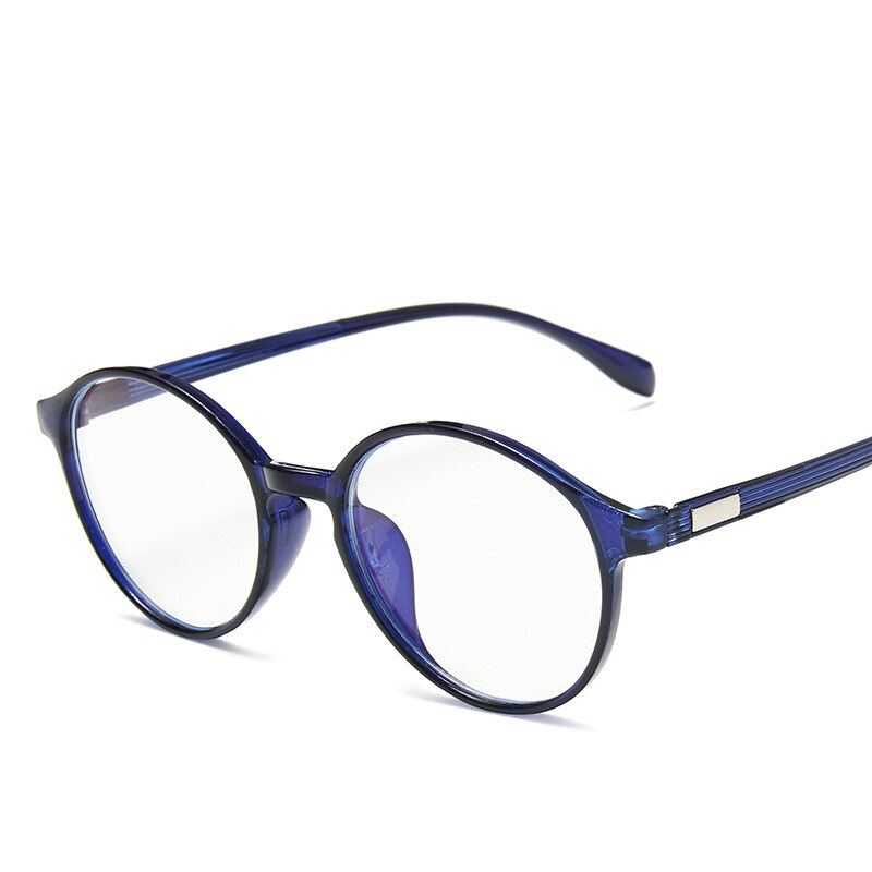 Ronde montuur anti-blauw licht bril gewone bril lenzen kunst origineel thuis anti-blauw licht bril studenten montuur bril: 1