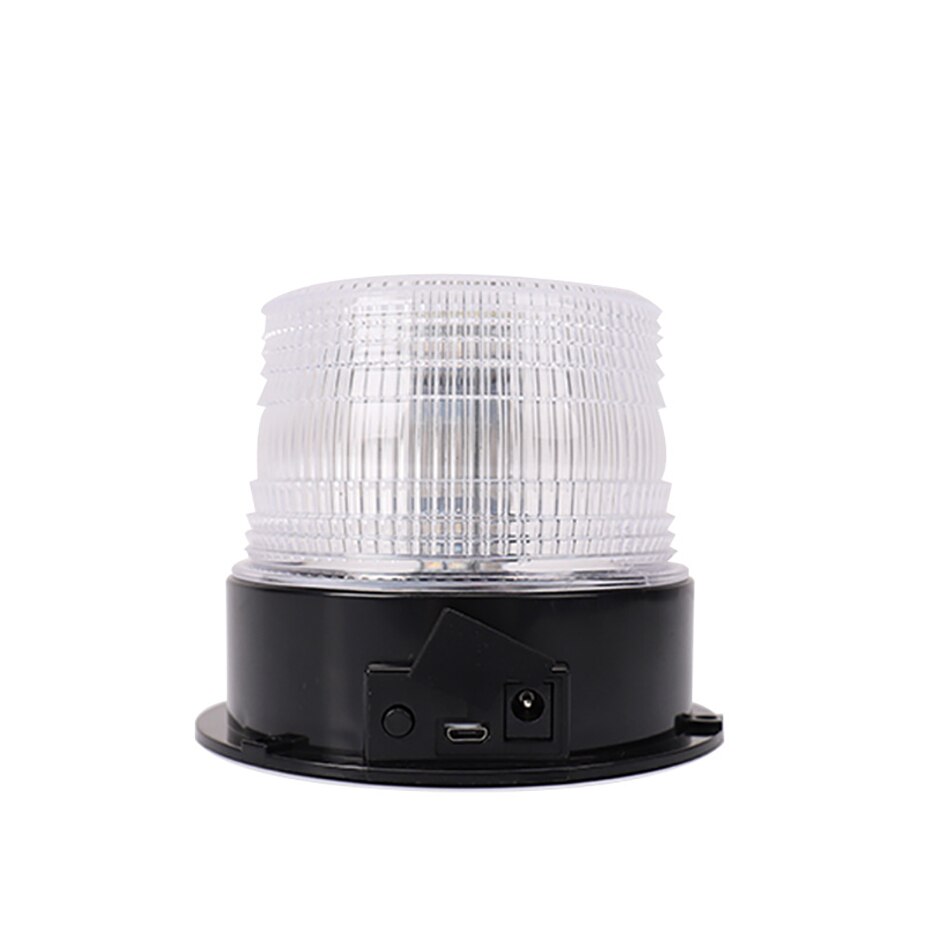 Eight Colors LEDs Rotating Beacon Strobe Light w/Magnetic Mount for Emergency Caution Vehicle, Snowplow, Patrol Cars, Truck UTV