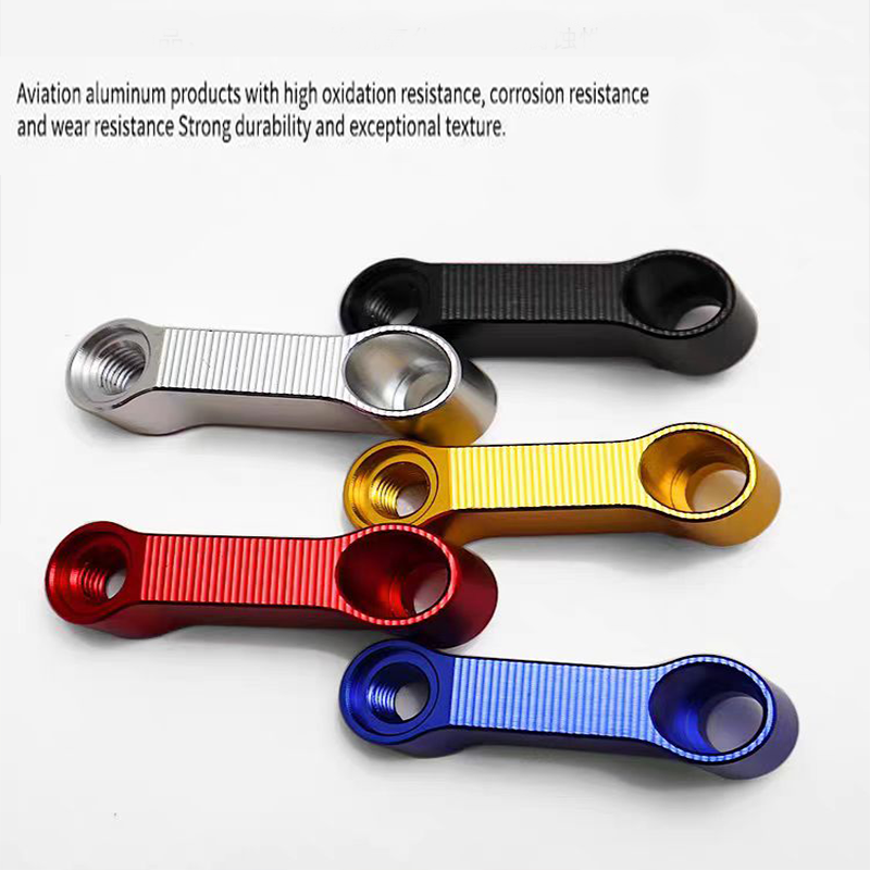 Motorrad Rückspiegel Steigleitung Abstandshalter Verlängerung Universal- Adapter CNC Aluminium Legierung Basis Schraube Halterung Motorrad Zubehör