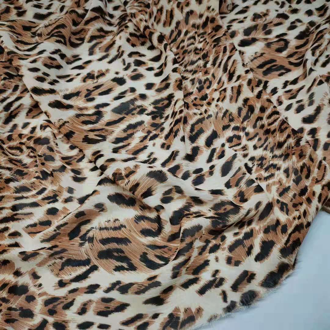 Chiffon Fabric for Dress ON Floral Sewing Craft Material: C