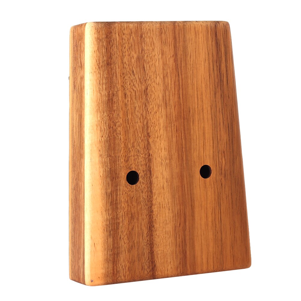 Kalimba-instrumento Musical de madera, 17 teclas, Pulgar, Piano, instrumentos musicales con martillo de afinación, pegatinas