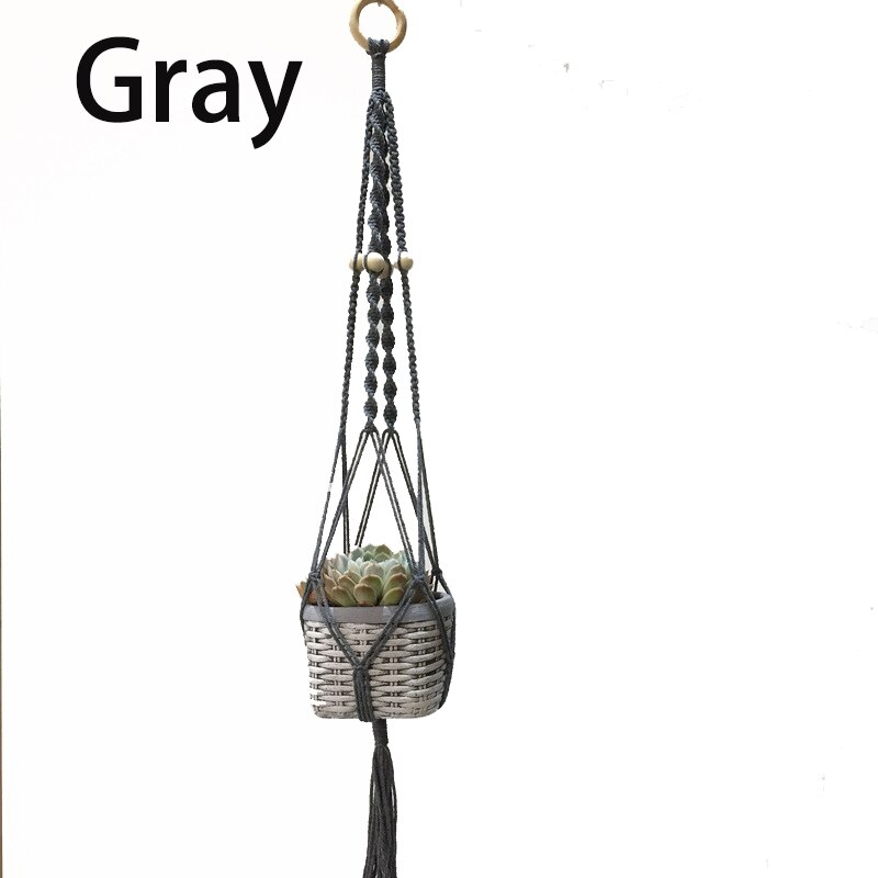 handmade macrame plant hanger balcony macrame plant hanger macrane pot tray