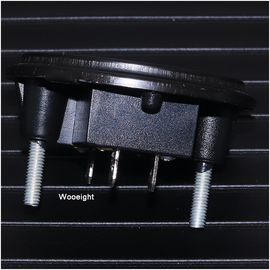 Contador de horas mecánico redondo para coche, contador de tiempo para gato, generador de coche diésel, Motor de gasolina, excavadora, Tractor, Motor DC12, 36V