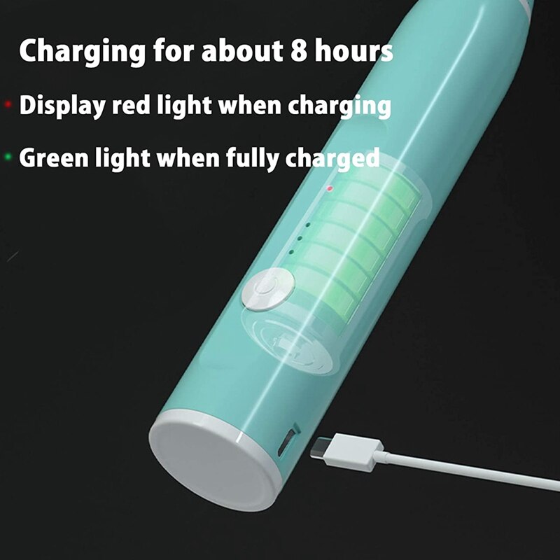 Melkopschuimer Handheld Elektrische Oplaadbare Pijpje Voor Koffie Rvs Green Christmas
