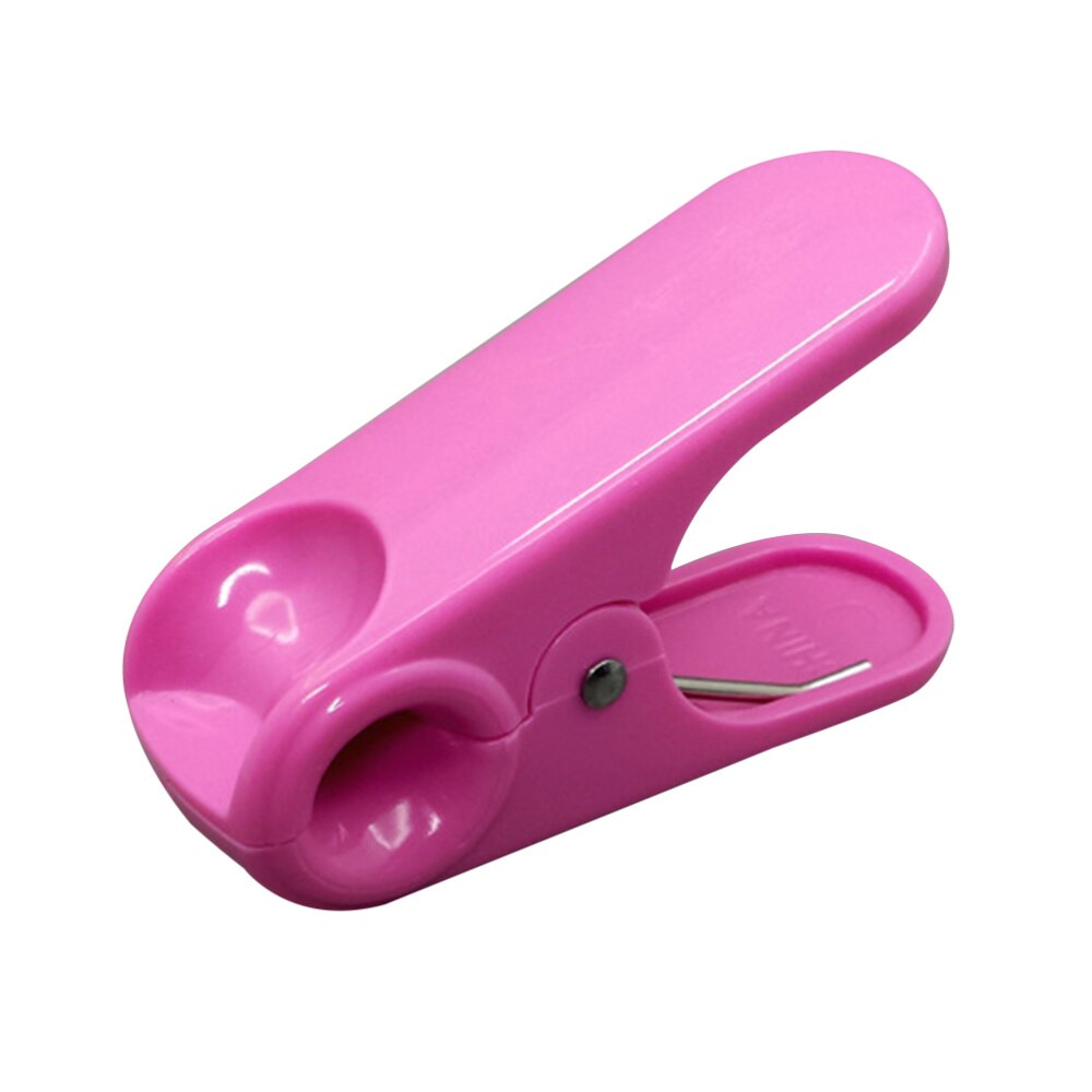 10Pcs Pinch Clamp ABS Clothespin Peg Food Sealing Clip Snack Bag Sealer for Home Kitchen Office (Sky-blue): Red