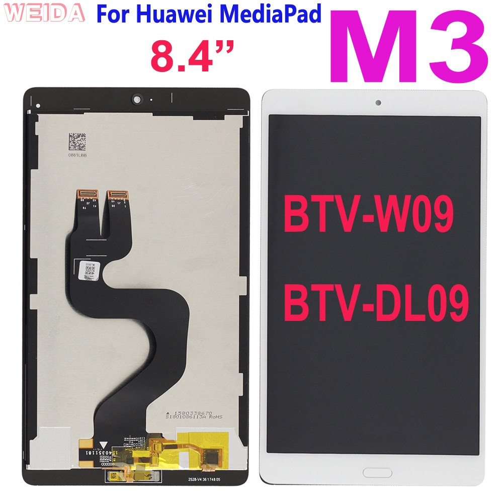 Original 8.4" Lcd For Huawei MediaPad M3 BTV-W09 BTV-DL09 Lcd Display Touch Screen Digitizer Assembly for Huawei MediaPad M3 Lcd