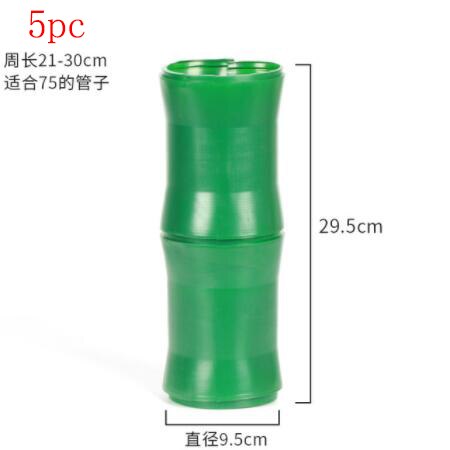 5pc Pipeline Bamboo Forest Bamboo pipe decoration: L-Thicken